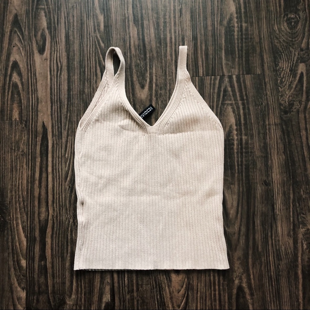 cream cami top